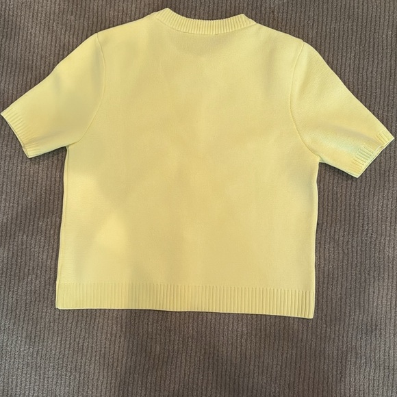 Zara - Short Sleeve Knit Cardigan - Picture 3 of 3